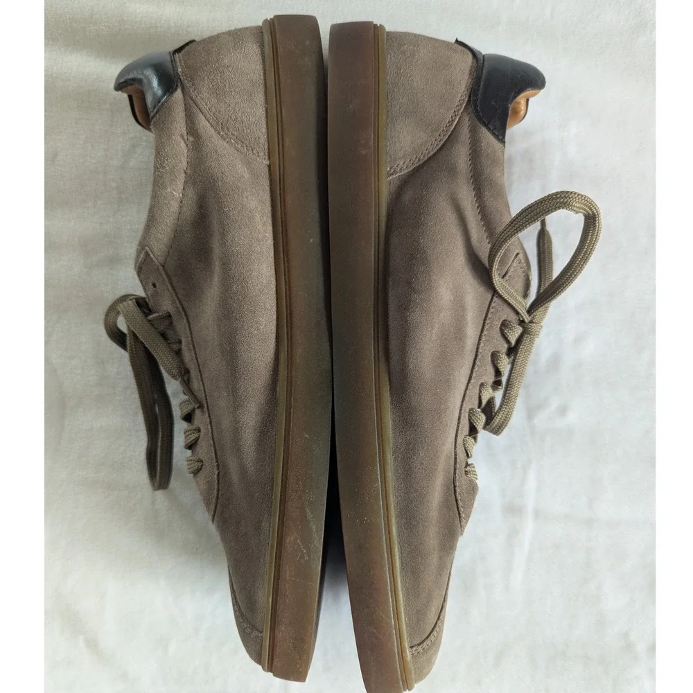 ROAN BED STU‎ Brainstorm Almond Suede Leather Shoes Sneaker Men's Sz 13 Casual